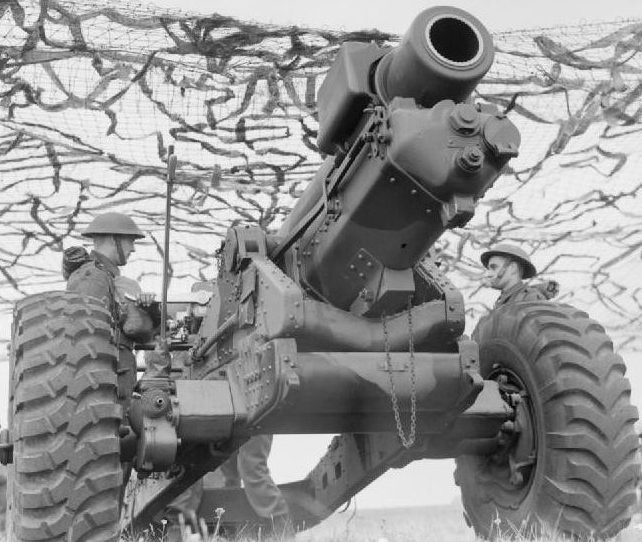 152-мм гаубица «BL-6 inch 26 cwt Howitzer». 1945 г. 