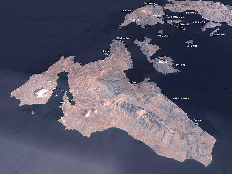 Остров Кефалония, Королевство Греция.