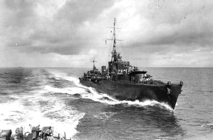 HMAS Arunta в июле 1943 г.