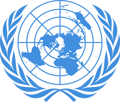 Эмблема ООН.