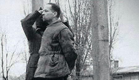 Казнь коменданта Осценцима Рудольф Хёсса 16 апреля1947 г. 