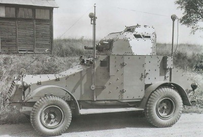 Средний бронеавтомобиль Panhard AMD-165/175. 1939 г. 