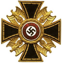Аверс Немецкого Ордена 3-го класса.