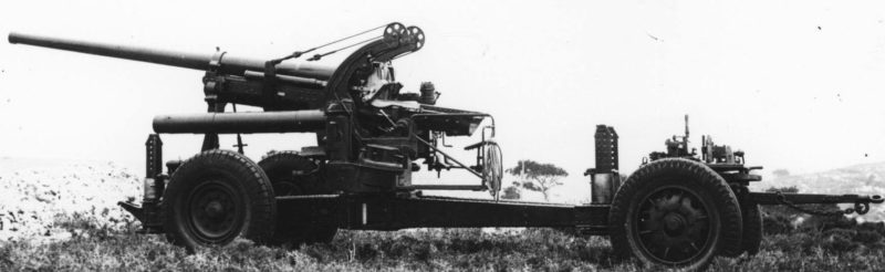 Зенитная пушка 90-мм Mle 32 SM. 1939 г. 