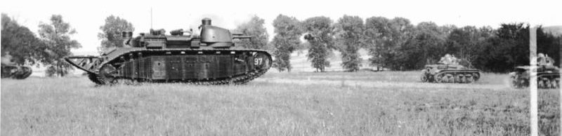 Французский сверхтяжелый танк-гигант Char 2C «Нормандия». 1939 г.