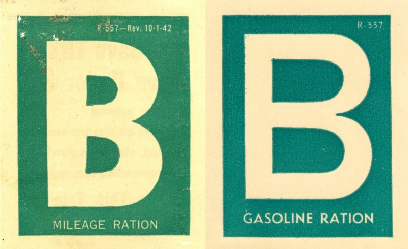 Наклейка категории «В» на бензин и газолин.