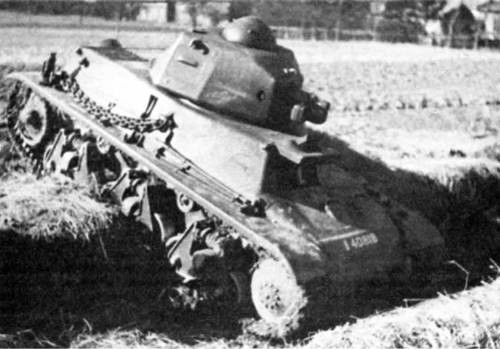Легкий танк Hotchkiss Н-38. 1939 г. 
