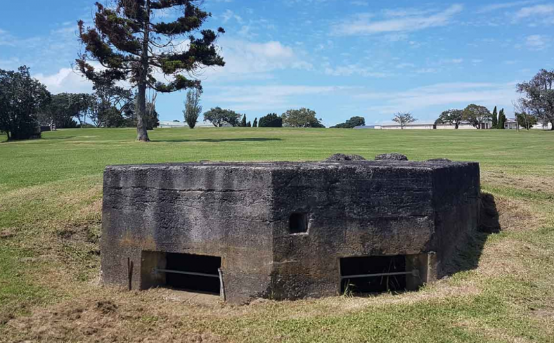Бункер форта «Takapuna».