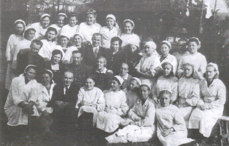 Персонал наро-фоминской районной больницы. 1942 г.