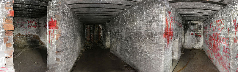 Подземные помещения форта. 