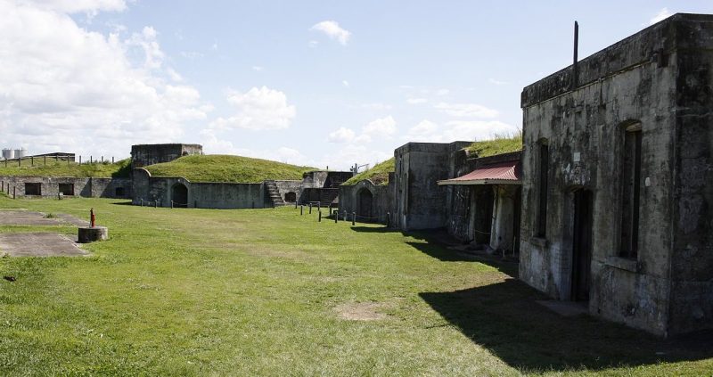 Общий вид форта «Lytton».