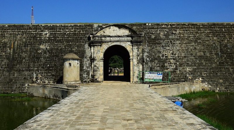 Вход в форт «Jaffna».