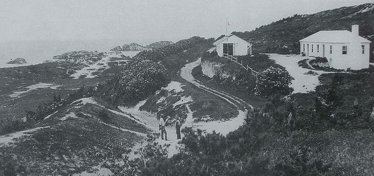 Вид на форт в 1870 году. 