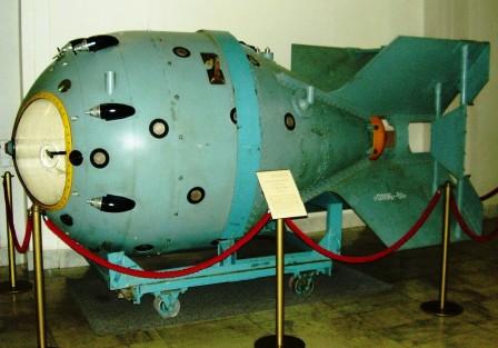 Макет атомной бомбы РДС-1.