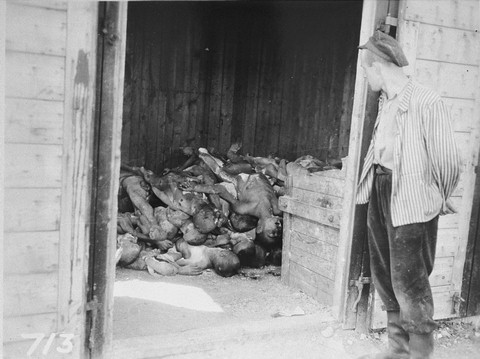 Печи крематория концлагеря Штуттхофа. Апрель 1945 г. 