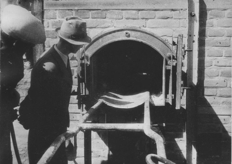 Печи для кремации концлагеря Майданек. 1944 г. 