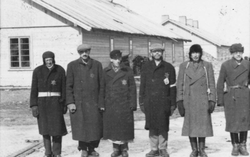 Юденштерн в Саласпилсском концлагере. Декабрь 1941 г. 