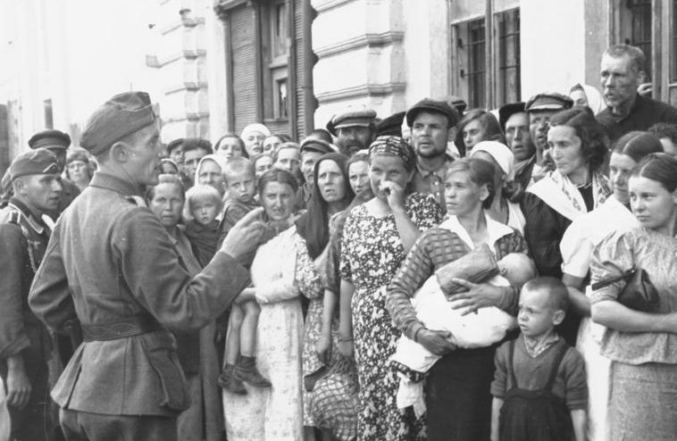 Депортация Могилевских евреев. Июль 1941 г. 