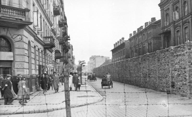 Варшавское гетто. 1941 г. 