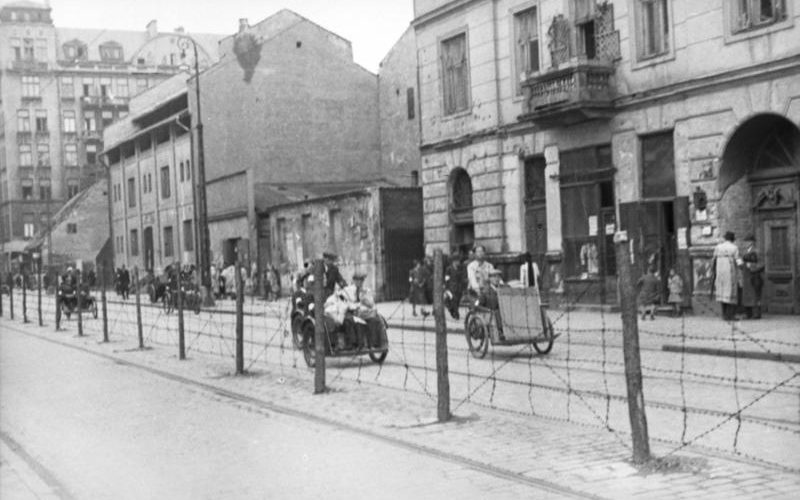Варшавское гетто. 1941 г. 
