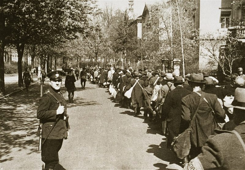 Депортация евреев из Вюрцбурга. Апрель 1942 г.