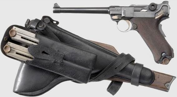 Кобура-приклад к пистолету Navy Model 1904(Navy Luger).