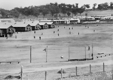 Лагерь для военнопленных №12, Каура, Австралия. Июль 1944 г. 