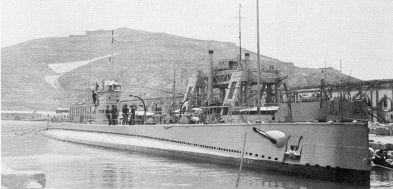 Республиканская подводная лодка С-3. Ноябрь 1936 г. 