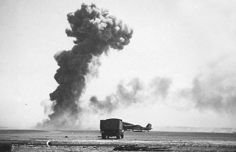 Бомбардировка испанской Сахары. 1936 г.