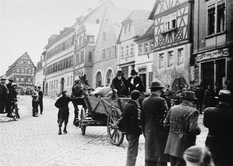 Депортация евреев из Китцингена. Март 1943 г.