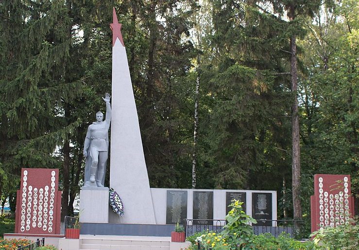 с. Рыжулинцы Хмельницкого р-на. Памятник, установленный в честь воинов-односельчан.