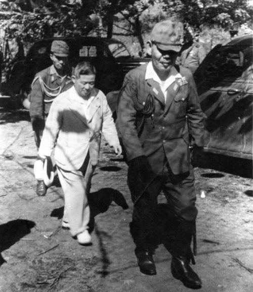 Пленные японцы в Маньчжурии, 1945 г.