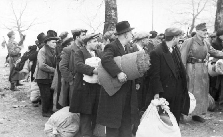 Депортация евреев Янины. Греция, март 1944 г.