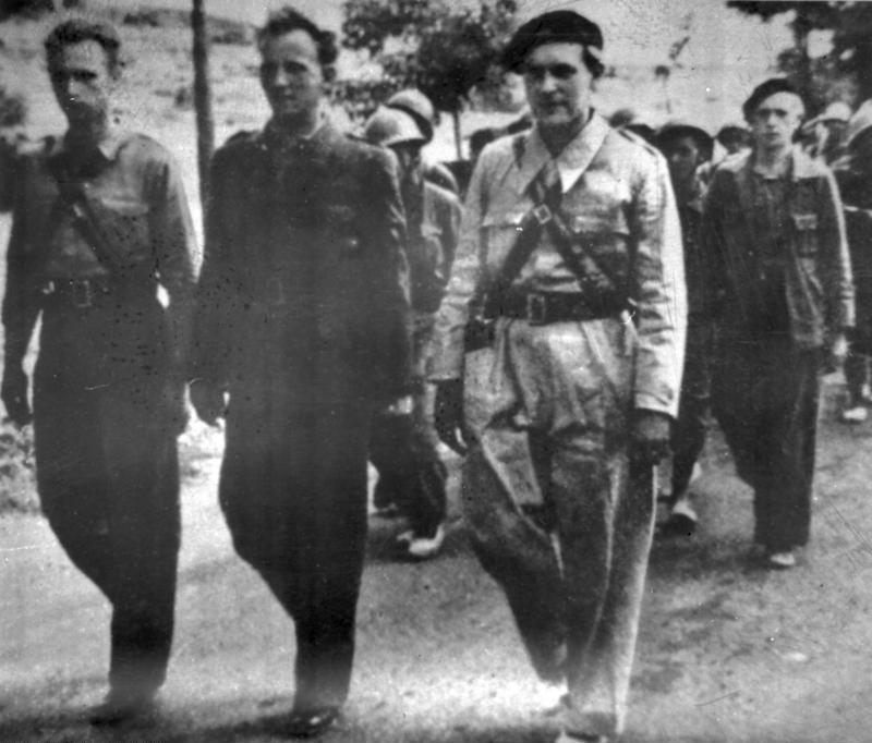 Бойцы «Батальоне Ганса Баймлера». 1937 г.