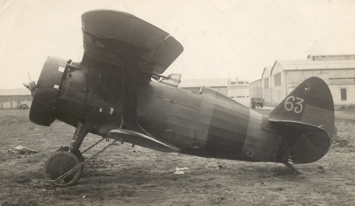 Истребитель И-15 из состава ВВС республиканской Испании. 1937 г. 