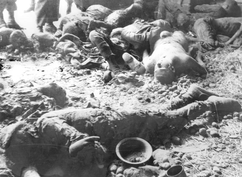Резня евреев в Гарделегене. Март 1945 г. 