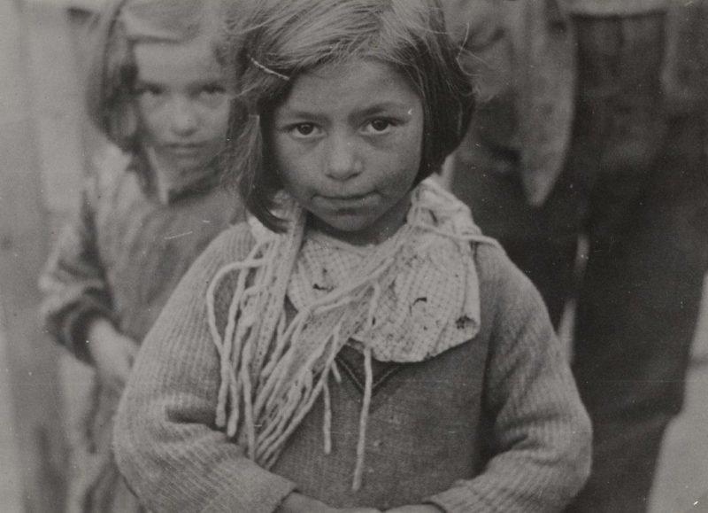Дети-беженцы с Мадрида. 1939 г.