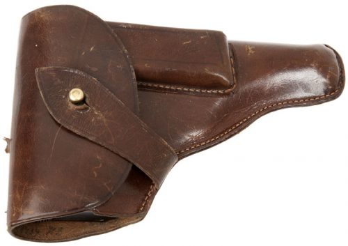Кожаная кобура к пистолету 9mm Browning 1910.