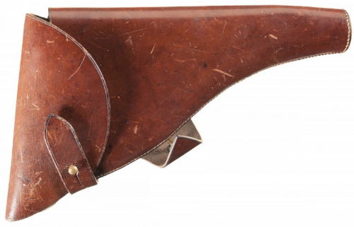 Кожаная кобура к пистолету Webley & Scott Model 1909.