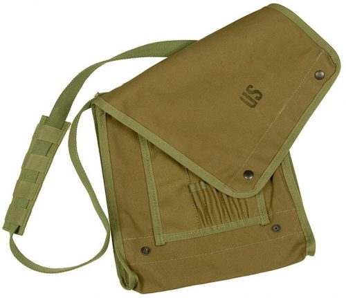 Брезентовые командирские полевые сумки M1938 с вкладышем для карт.