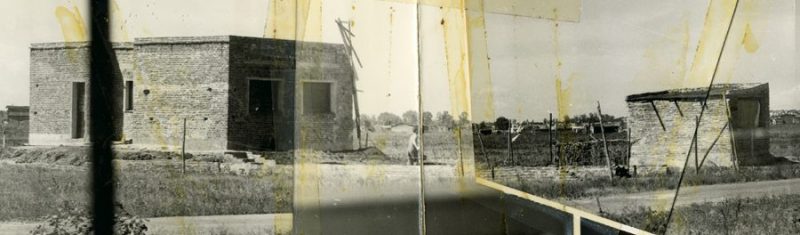 Панорамный снимок дома Адольфа Эйхмана в Сан-Фернандо, пригороде Буэнос-Айреса. 1960 г.