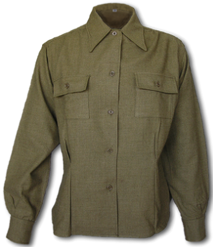 Женская шерстяная рубашка М43. 