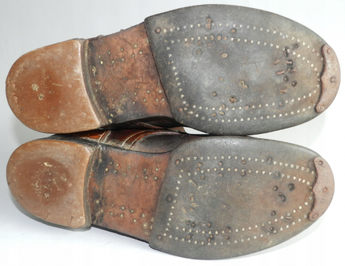 Кожаные коричневые пехотные ботинки WZ. 31.