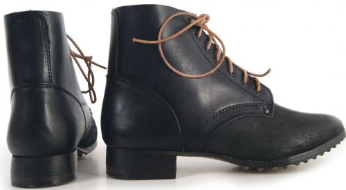 Кожаные черные пехотные ботинки WZ. 31.