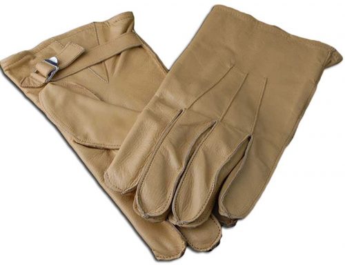 Кожаные перчатки М38 для танкистов, десантников, парашютистов.