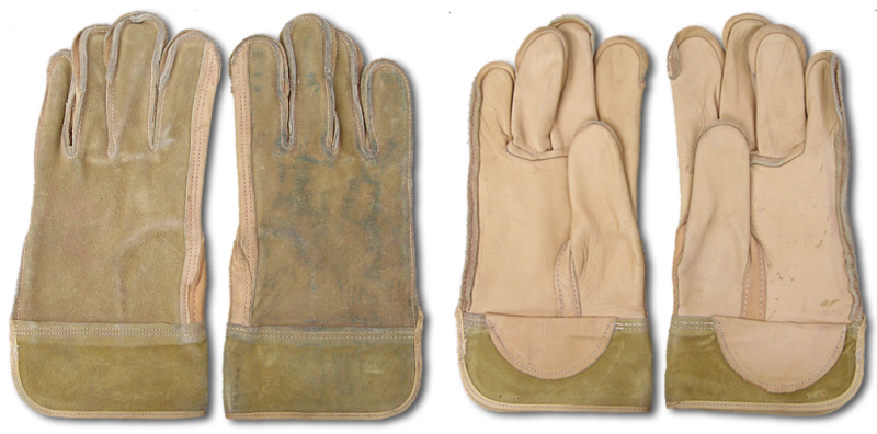 Тяжелые кожаные перчатки М41.
