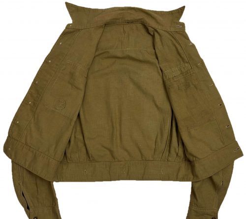 Летние куртка и брюки производства Индии образца 1943 года цвета хаки.