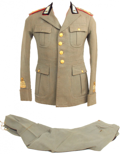 Парадная униформа пехотного подполковника.