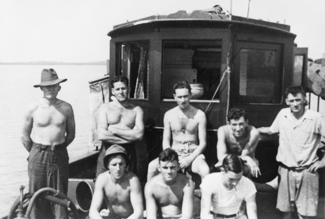 Часть группы IASD во время операции «Джейвик», 1943 г.