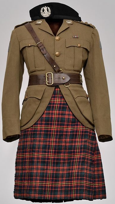 Форма равнинных шотландских полков.